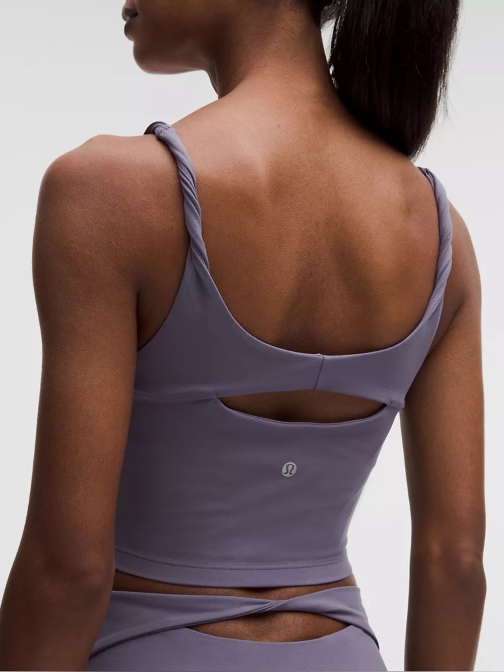 NWT Lululemon Align Twist-Strap Cropped Tank Top Light Support, B/C‎ Cup size XL